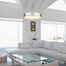 Load image into Gallery viewer, Anders LED Pendant Light in living room.
