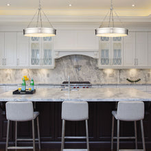 Load image into Gallery viewer, Anders LED Pendant Light in dining room.

