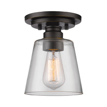 Load image into Gallery viewer, Annore Flush Mount Ceiling Light in Olde Brone.
