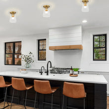 Load image into Gallery viewer, Annore Flush Mount Ceiling Light in kitchen.

