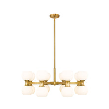Load image into Gallery viewer, Artemis Chandelier in Modern Gold (16-Light).
