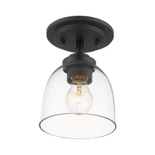 Load image into Gallery viewer, Ashton Flush Mount Ceiling Light in Detail.
