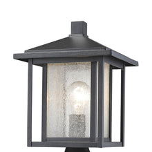 Load image into Gallery viewer, Aspen Outdoor Post Light in Detail.
