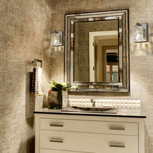 Load image into Gallery viewer, Aubrey Bath Wall Light in bathroom.
