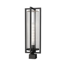 Load image into Gallery viewer, Aura Outdoor Mount Post Light (Square Post Mount).
