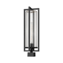 Load image into Gallery viewer, Aura Outdoor Mount Post Light in Detail.
