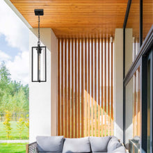 Load image into Gallery viewer, Aura Outdoor Pendant Light in Outside Area.

