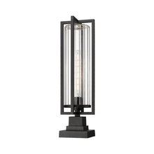 Load image into Gallery viewer, Aura Outdoor Pier Mounted Post Light in Detail.
