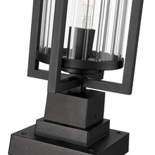Load image into Gallery viewer, Aura Outdoor Pier Mounted Post Light in Detail.
