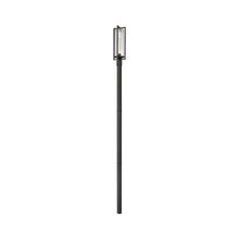 Load image into Gallery viewer, Aura Outdoor Post Light in Detail.
