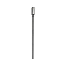 Load image into Gallery viewer, Aura Outdoor Post Light in Detail.
