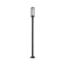 Load image into Gallery viewer, Aura Outdoor Square Post Light in Detail.
