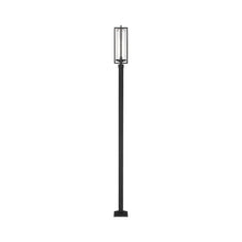 Load image into Gallery viewer, Aura Outdoor Square Post Light in Detail.
