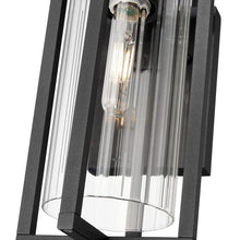 Load image into Gallery viewer, Aura Outdoor Wall Light in Detail.
