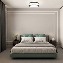 Load image into Gallery viewer, Ballord LED Flush Mount Ceiling Light in bedroom.
