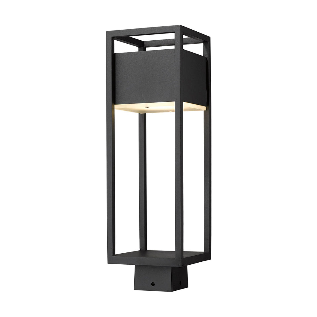 Barwick Outdoor LED Post Light (Square Post Mount/6.13-Inch).