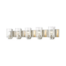 Load image into Gallery viewer, Beckett Bath Vanity Light in Brushed Nickel (5-Light).
