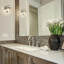 Load image into Gallery viewer, Bennington Bath Wall Light in bathroom.
