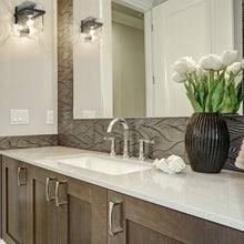 Load image into Gallery viewer, Bennington Bath Wall Light in bathroom.
