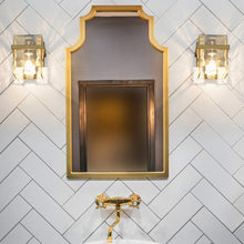 Load image into Gallery viewer, Bennington Bath Wall Light in bathroom.
