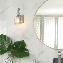 Load image into Gallery viewer, Bryant Bath Wall Light in bathroom.
