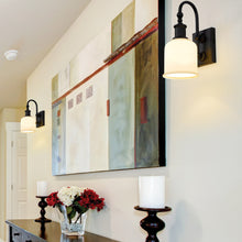 Load image into Gallery viewer, Bryant Bath Wall Light in bathroom.
