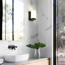 Load image into Gallery viewer, Burk Bath Wall Light in bathroom.
