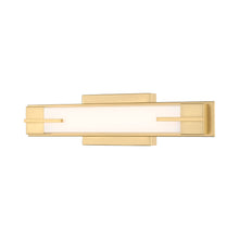 Load image into Gallery viewer, Chase LED Bath Vanity Light in Modern Gold (18-Inch).
