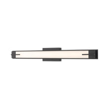 Load image into Gallery viewer, Chase LED Bath Vanity Light in Matte Black (33-Inch).
