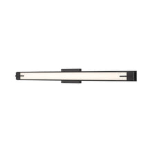 Load image into Gallery viewer, Chase LED Bath Vanity Light in Matte Black (43-Inch).
