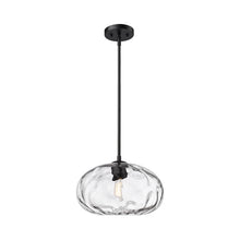 Load image into Gallery viewer, Chloe Pendant Light in Matte Black (Oval).
