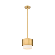 Load image into Gallery viewer, Counterpoint Pendant Light in Modern Gold (7.25-Inch).
