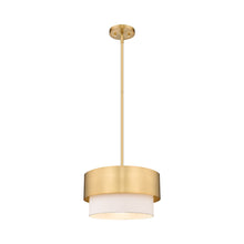 Load image into Gallery viewer, Counterpoint Pendant Light in Modern Gold (12-Inch).
