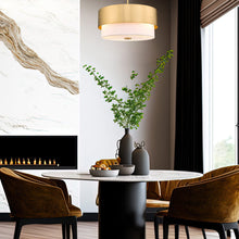 Load image into Gallery viewer, Counterpoint Pendant Light in living room.

