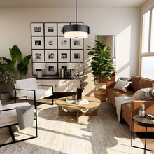 Load image into Gallery viewer, Counterpoint Pendant Light in living room.
