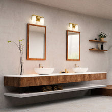 Load image into Gallery viewer, Danica Bath Vanity Light in bathroom.
