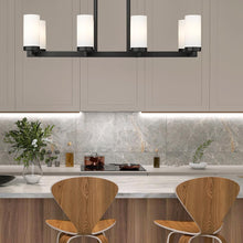 Load image into Gallery viewer, Danica Linear Chandelier in kitchen.

