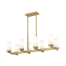 Load image into Gallery viewer, Danica Linear Chandelier in Detail.
