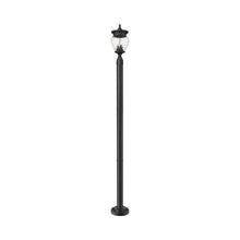 Load image into Gallery viewer, Davina Outdoor Lean Post Light in Detail.
