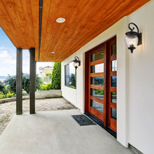 Load image into Gallery viewer, Davina Outdoor Wall Light in Outside Area.
