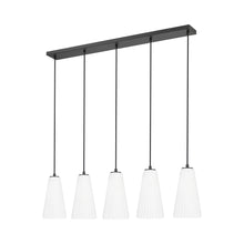 Load image into Gallery viewer, Farrell Linear Chandelier in Detail.
