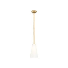 Load image into Gallery viewer, Farrell Pendant Light in Modern Gold (Rod Included/11-Inch).
