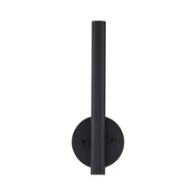 Load image into Gallery viewer, Forest LED Wall Light in Matte Black.
