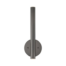 Load image into Gallery viewer, Forest LED Wall Light in Pearl Black.
