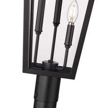 Load image into Gallery viewer, Gannon Outdoor Lean Post Light in Detail.
