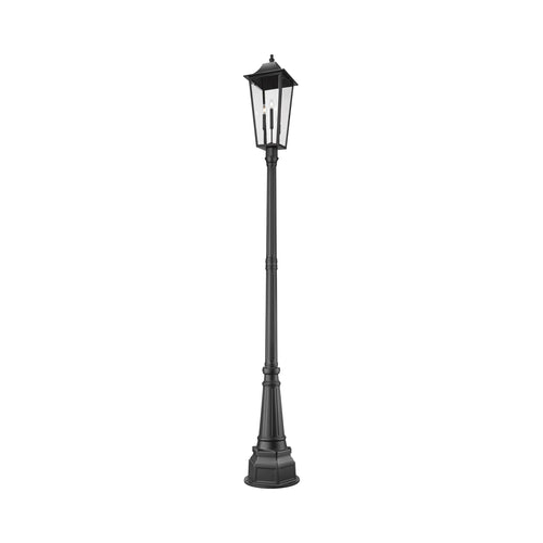 Gannon Outdoor Ornate Post Light.