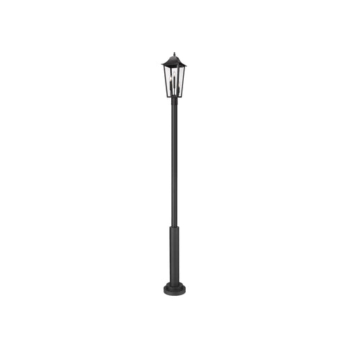 Gannon Outdoor Round Post Light.