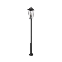 Load image into Gallery viewer, Gannon Outdoor Round Post Light (133.27-Inch).
