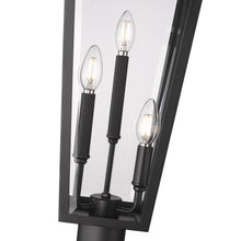 Load image into Gallery viewer, Gannon Outdoor Sleek Post Light in Detail.
