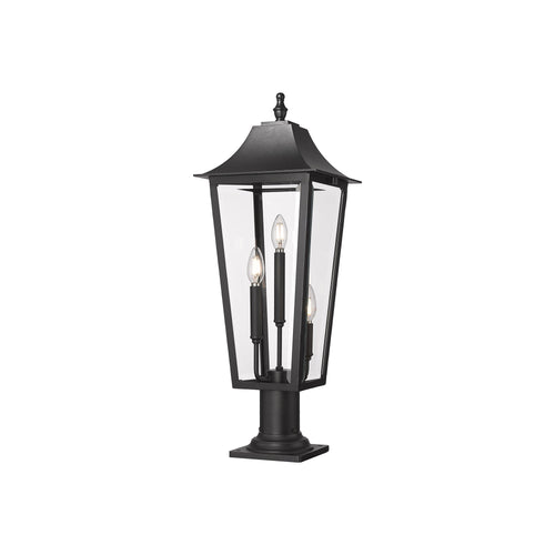 Gannon Outdoor Sloped Top Post Light.